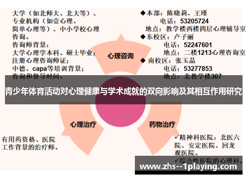 青少年体育活动对心理健康与学术成就的双向影响及其相互作用研究